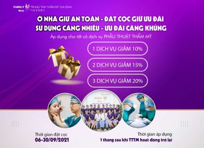 CHƯƠNG TRÌNH ĐẶT CỌC HƯỞNG ƯU ĐÃI KHỦNG CÙNG FAMILY BIEL